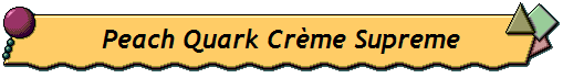 Peach Quark Crème Supreme